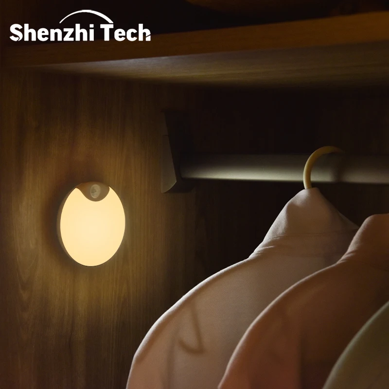 Shenzhi Tech 모션 센서 야간 조명 ? 2-in-1 유도 및 장시간 조명 모드..