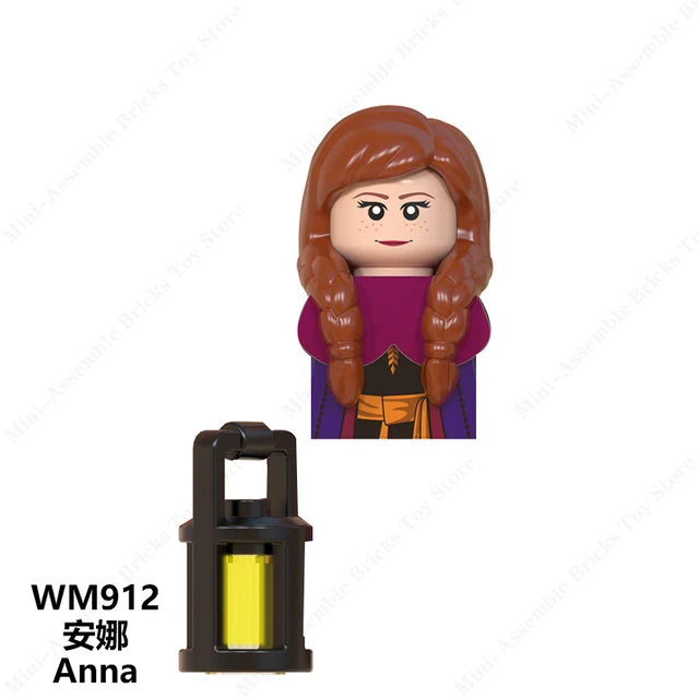 Disney Mini Action Toy Figures Building Blocks Cartoon dolls Toy Story Mickey Mouse Winnie The Pooh Frozen Stitch Donald Duck 912