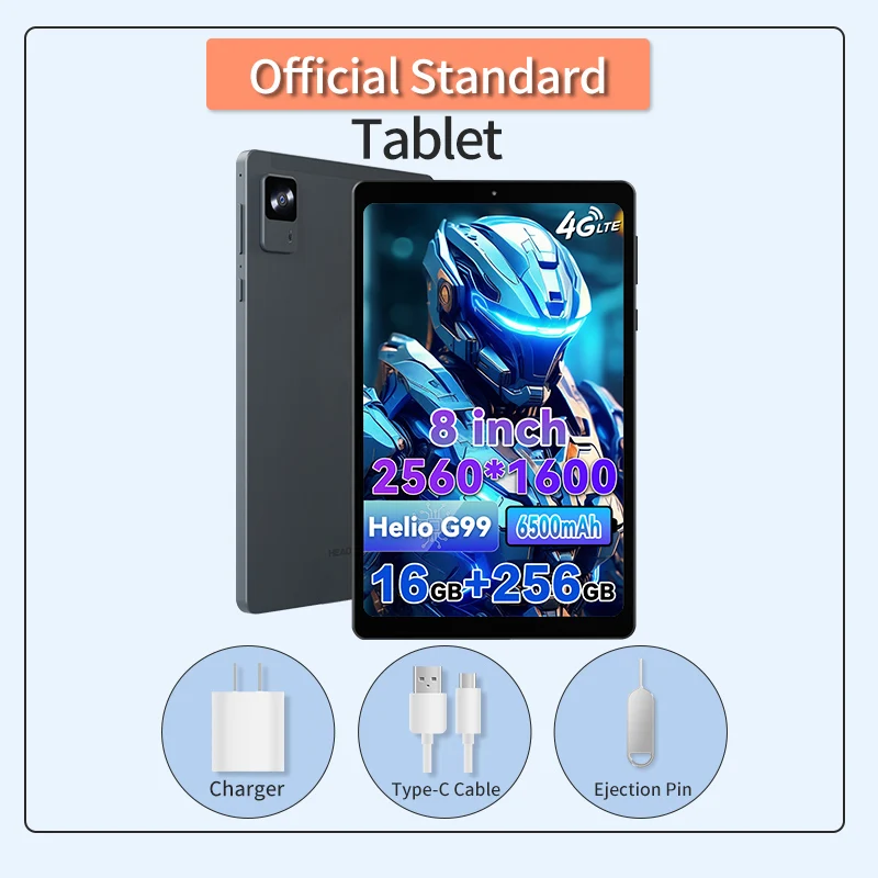Alphawolf APad2 Tablet 8 inch 16+256GB 2560*1600 2.5K FHD