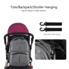 Insular Brand New Style Solid Color Baby Diaper Bags Backpacks Multifunctional Mommy Bags Backpacks Waterproof Nappy Backpacks 6