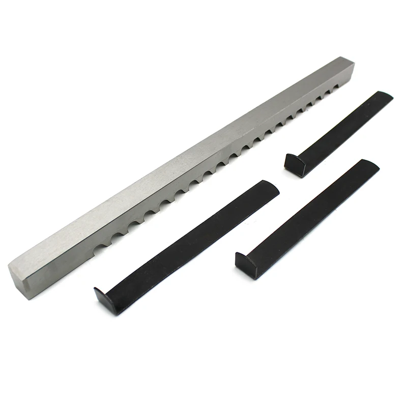 CNC 라우터 금속 가공용 푸시형 키웨이 브로치 E1-16, B 메트릭 사이즈 브로치, CNC 라우터 도구용 브로치 도구