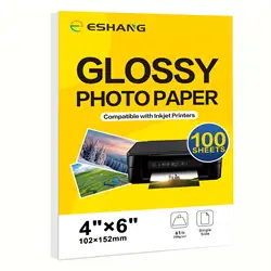 Glossy Photo Paper for Vivid Prints | A4, 20 or 100 Sheets | Ideal for Photography and Special Occasions (4R 230G)