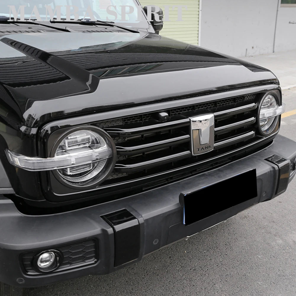 Great Wall GWM Tank 300 Front Grille Decorative Frame Front Emblem Badge Emblem Cover Exterior Accessories