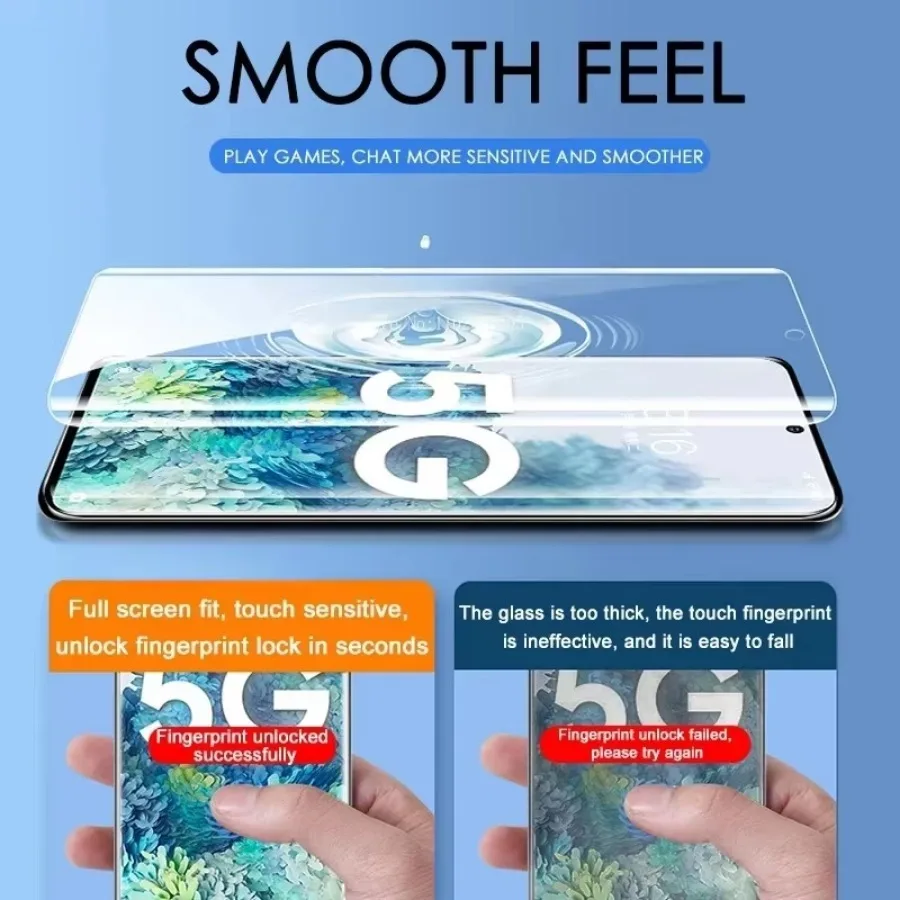 Hydrogel Screen Protector Set - Universal Fit for Samsung Galaxy Series