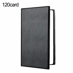 Elegant Leather Card Organizer and Album - Premium Business and ID Storage Solution (120card)