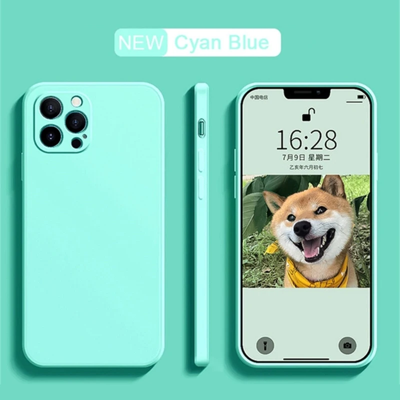 Luxury Liquid Silicone Camera Protection Case - Soft and Elegant Design