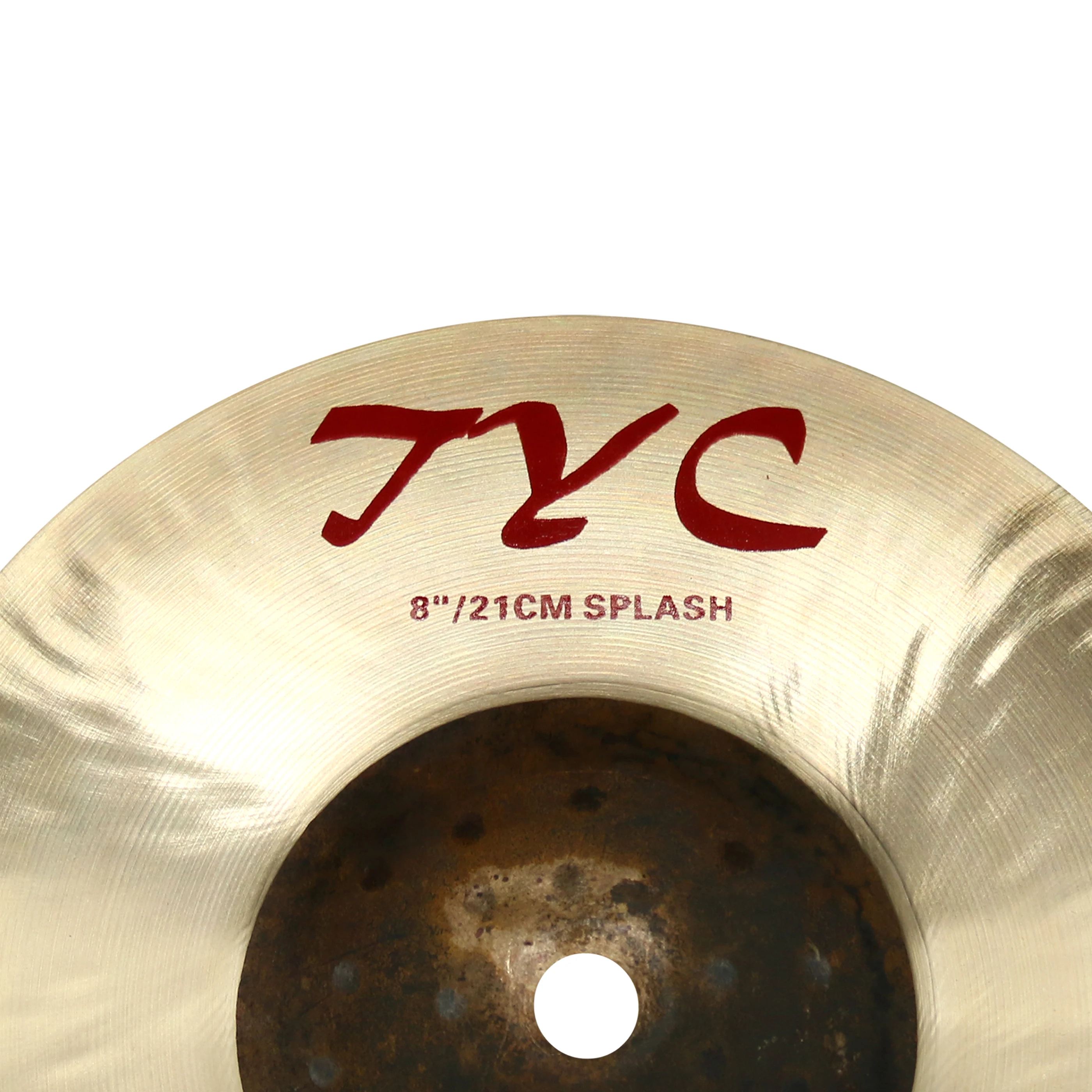 B25 Handmade Cymbals TYC 8" Splash Percussion Instruments Cymbals for Drums