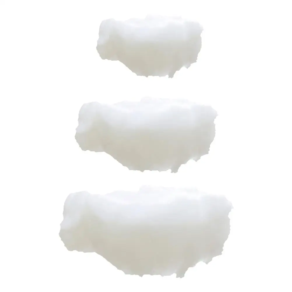 Künstliche weiße Baumwolle Wolke Hochzeit Hintergrund Dekor Requisiten Hintergrund T Bühne DIY Geburtstag Party Hochzeit hängen Ornament – Detail 6