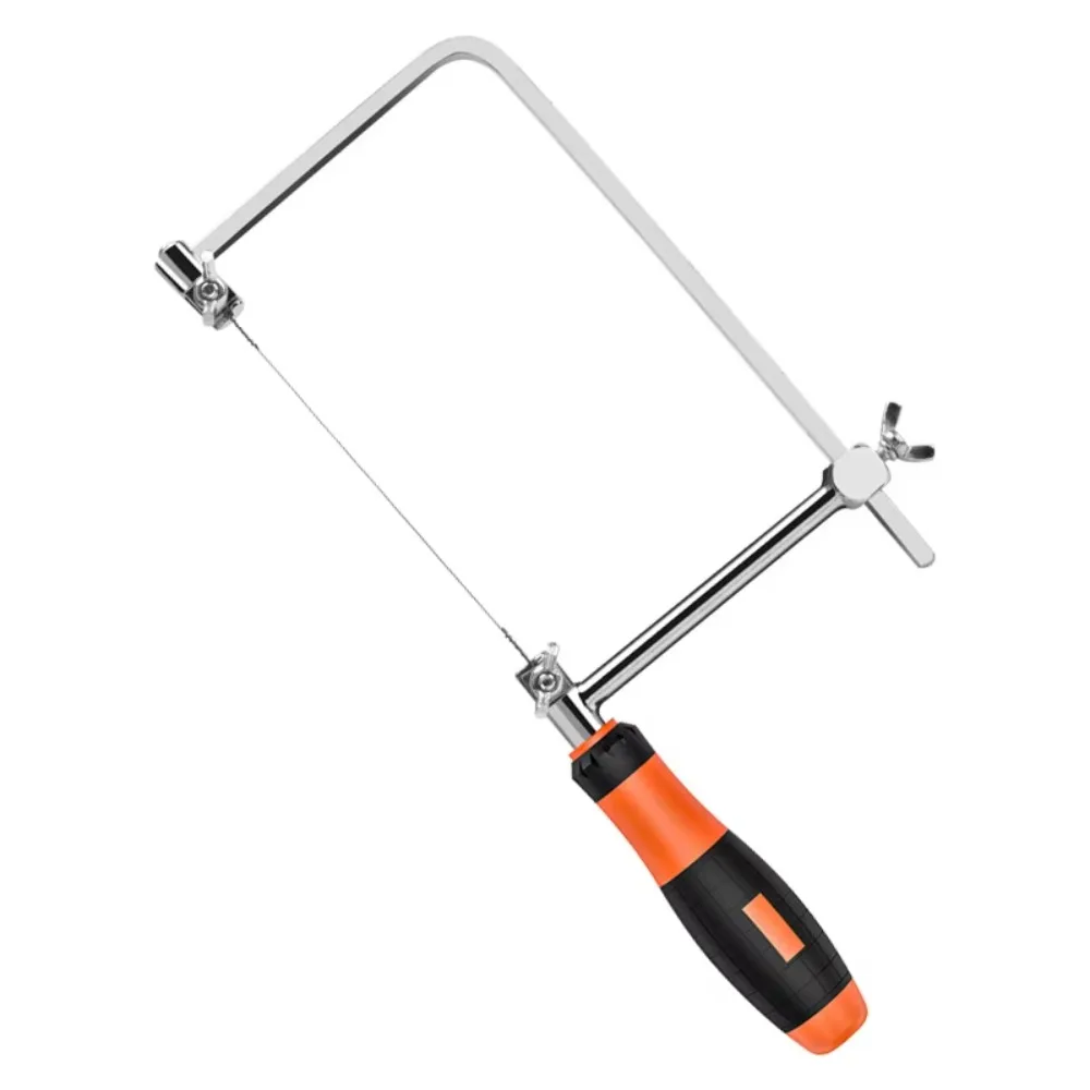 منشار على شكل حرف U بإطار قابل للتعديل ، تصغير الأعمال الخشبية ، الحرف اليدوية ، المجوهرات ، الأدوات اليدوية الاحترافية ، DIY ، 5 شفرات