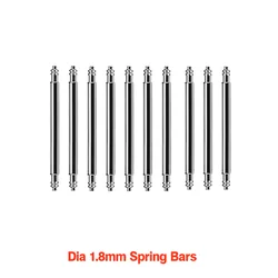 Premium Set of 10/20PCS Durable Spring Bars - 1.8mm Diameter - 12mm (10PCS)
