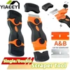 Razor Blade Scraper Double Edge Razor Scraper Remover Tool with Razor Blades for Labels Stickers Decals Squeegee Knife 1