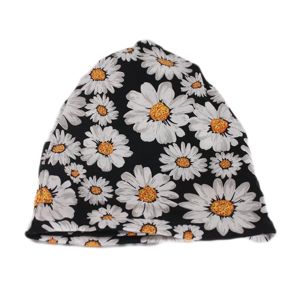 Neue Frühling Herbst Erwachsene Frauen Warme Mützen Skullies Casual Outdoor Hut Schal Mode Sport Dance Mädchen Hüte Floral Knochen – Detail 22