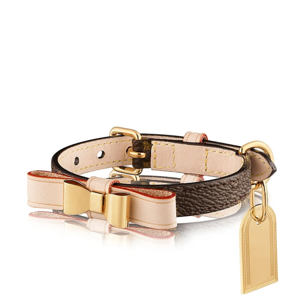 

Luxury brand leather dog collar and leather set designer fashion puppy horse horses pet accessories/Pet Collar