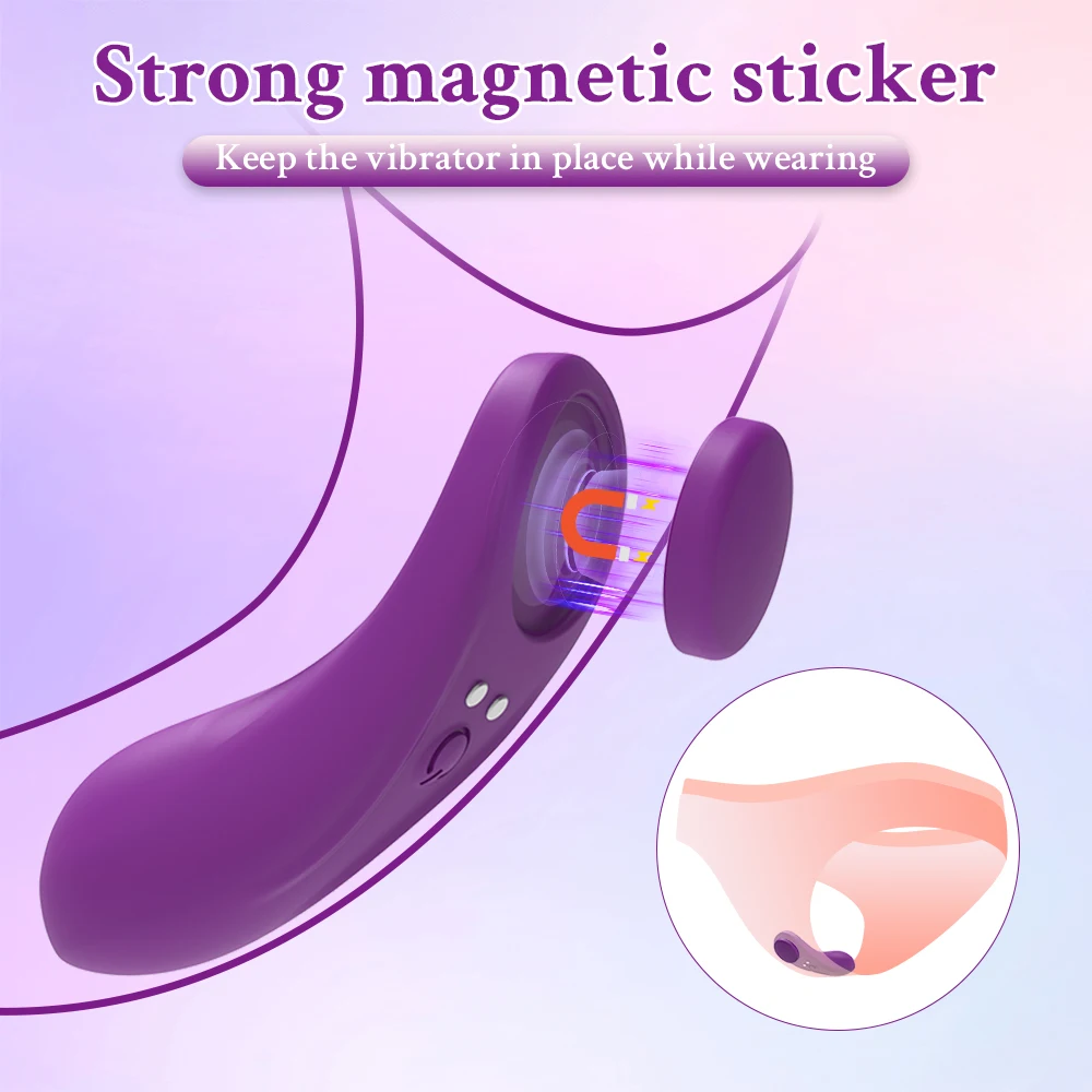 Sex Toys Sexy Panties Vibrator Female Clitoris Stimulator Mini Wearable Panty Wireless Remote Control Vibrating Massager Adult