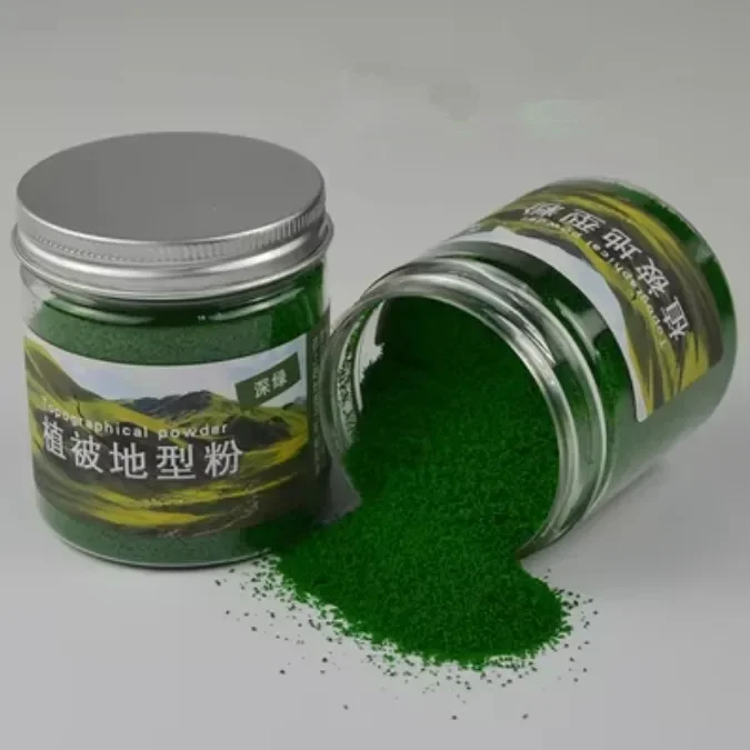 100ml Green Grass Powder for Landscape and Architectural Model Making