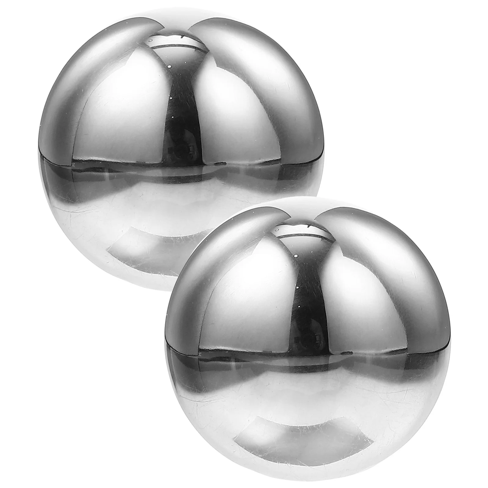 2pcs Ice Cubes Set Reusable Chilling Stones Stainless Steel For Whiskey Beer Drink Metal Rapid Freezing Ice Cube Party Bar Tool