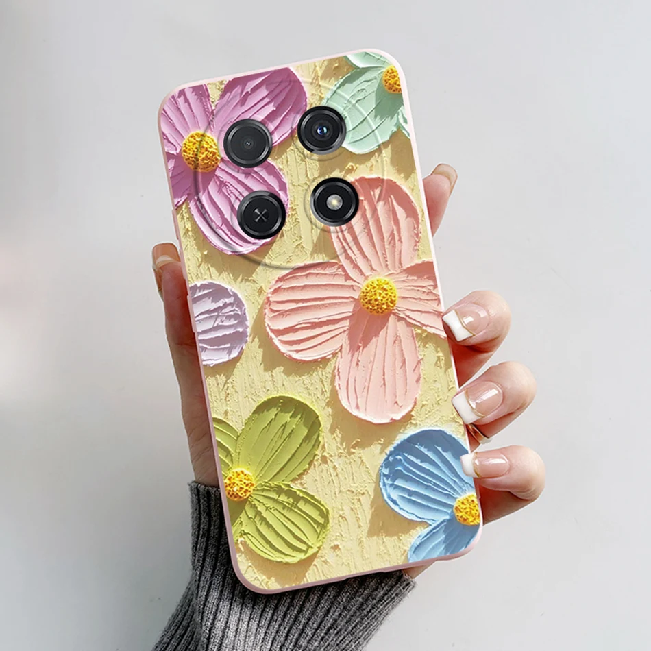 Cute Cartoon Cat Silicone Back Cover - Soft Protective Case