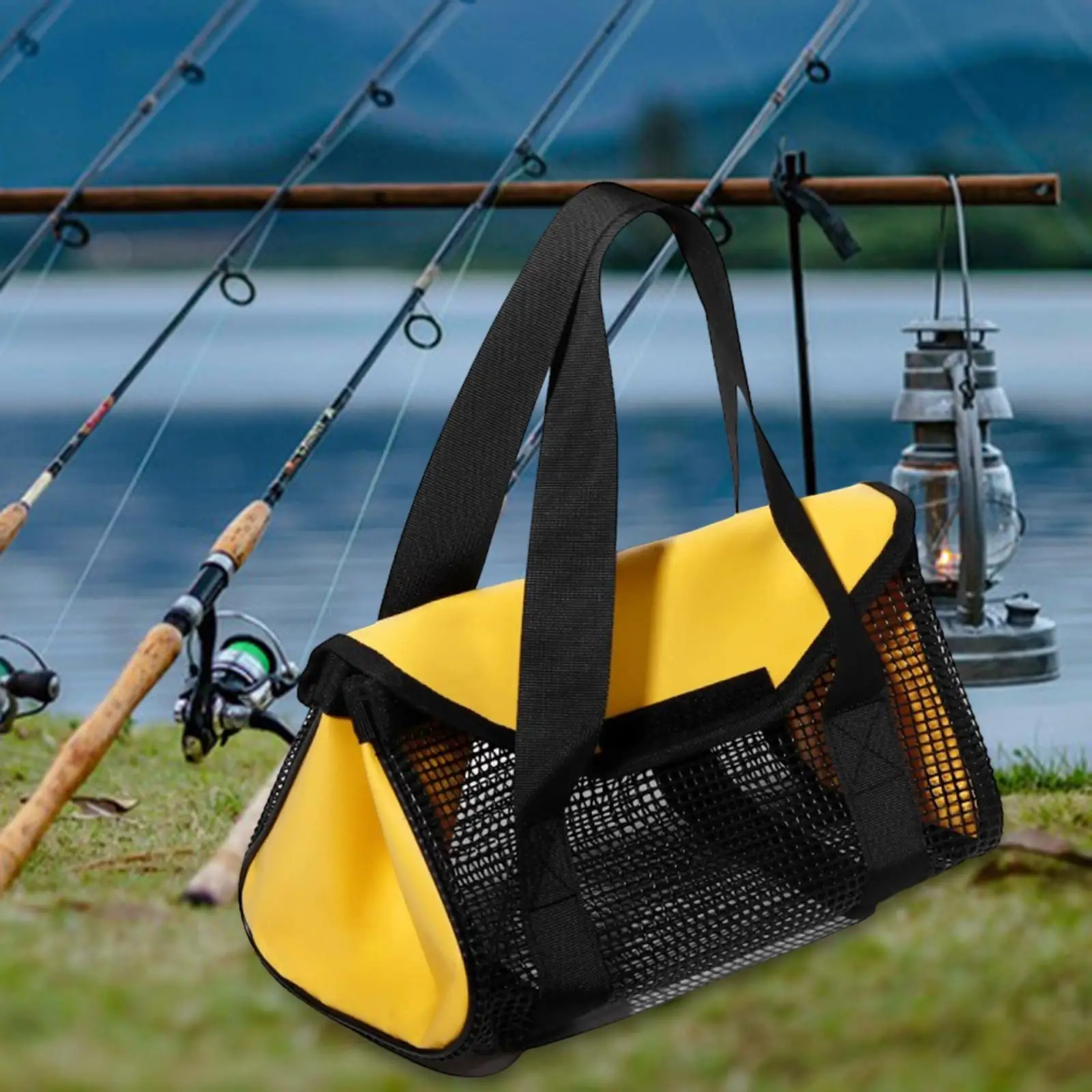 Fishing Lures Storage Bag Gear Freshwater Saltwater Protective Versatile Large Capacity Fishing Tackle Bag Fishing Jig Bag Fishing Lures Storage Bag Gear Freshwater Saltwater Protective Versatile Large Capacity Fishing Tackle Bag Fishing Jig Bag