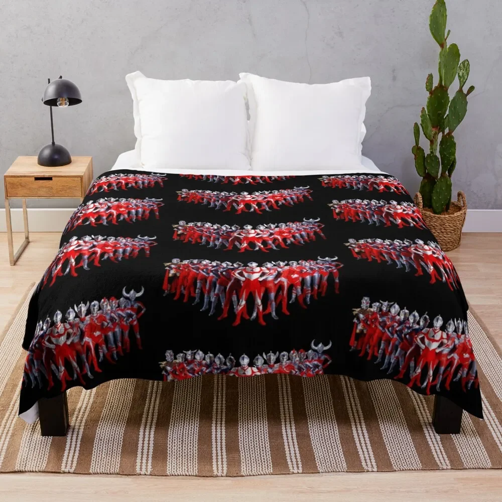 

The Ultramen! Throw Blanket christmas gifts Personalized Gift funny gift Blankets