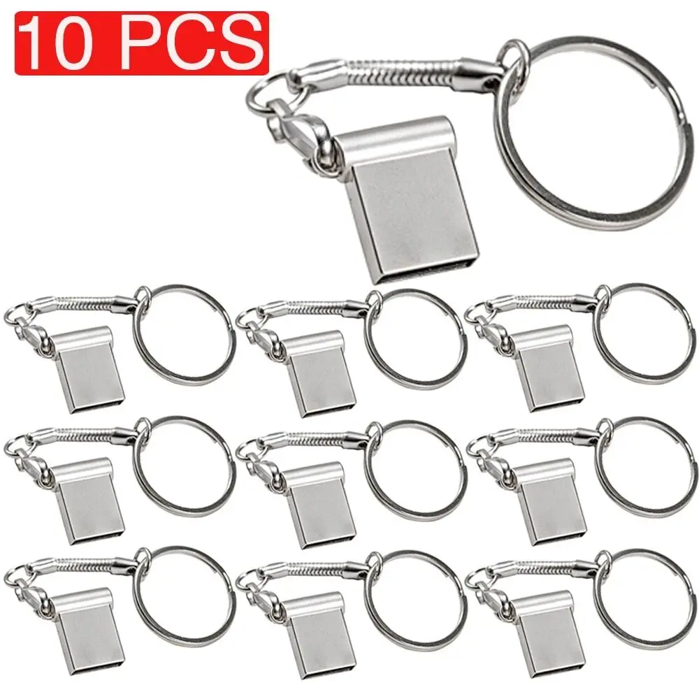 10개 묶음 USB 플래시 드라이브 128GB 무료 맞춤형 로고 메모리 스틱 초소..