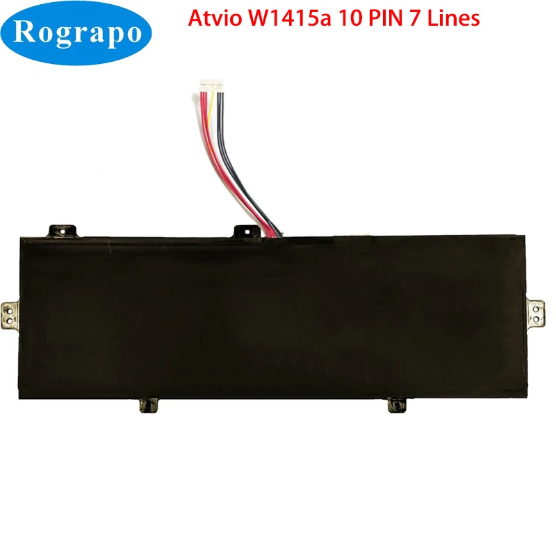 Bateria para Laptop e Tablet Atvio W1415a 7.6v 5000mah Notebook com Ficha de 10 Pin7 Novo