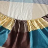 Pure Cotton Fitted Bed Sheets Geometric Bedsheet Non-slip Bed Cover Skin-friendly Bed Linen couvre lit (Pillowcase Need Order) 5