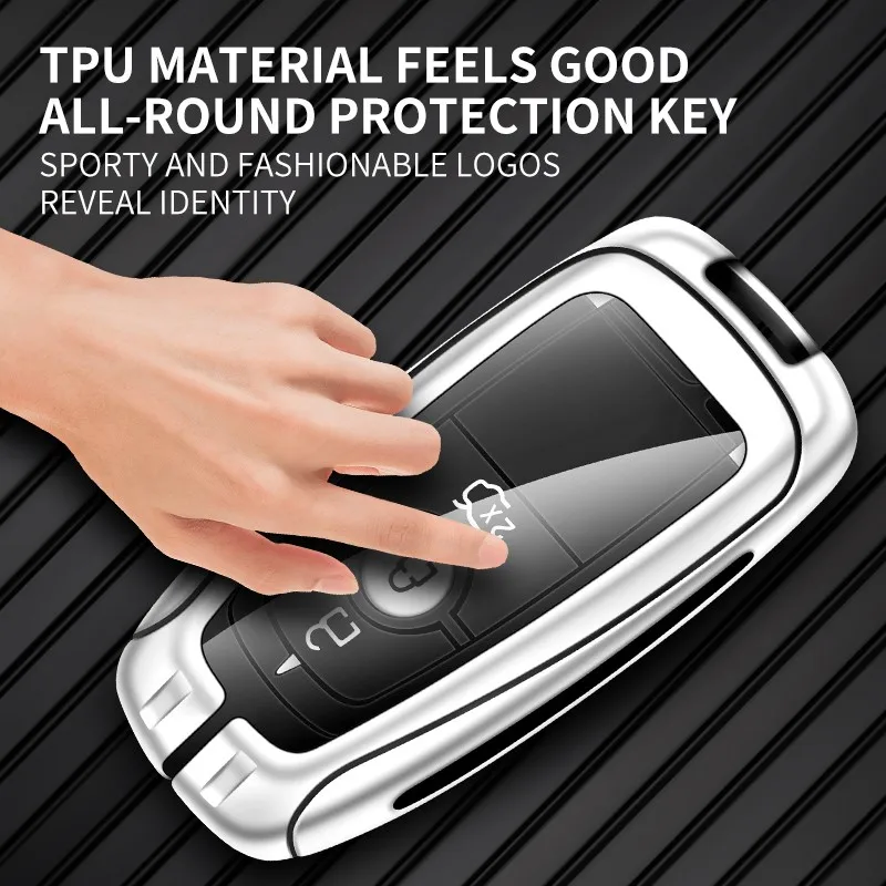 Car Key Shell Key Case Cover for Ford Raptor F150