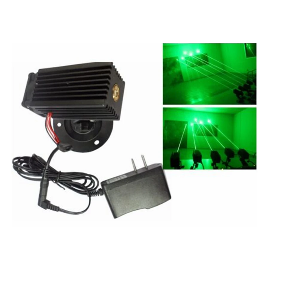 

High Power 532nm 200mW Dot Line Cross Green Laser Module Locator 65*32*32