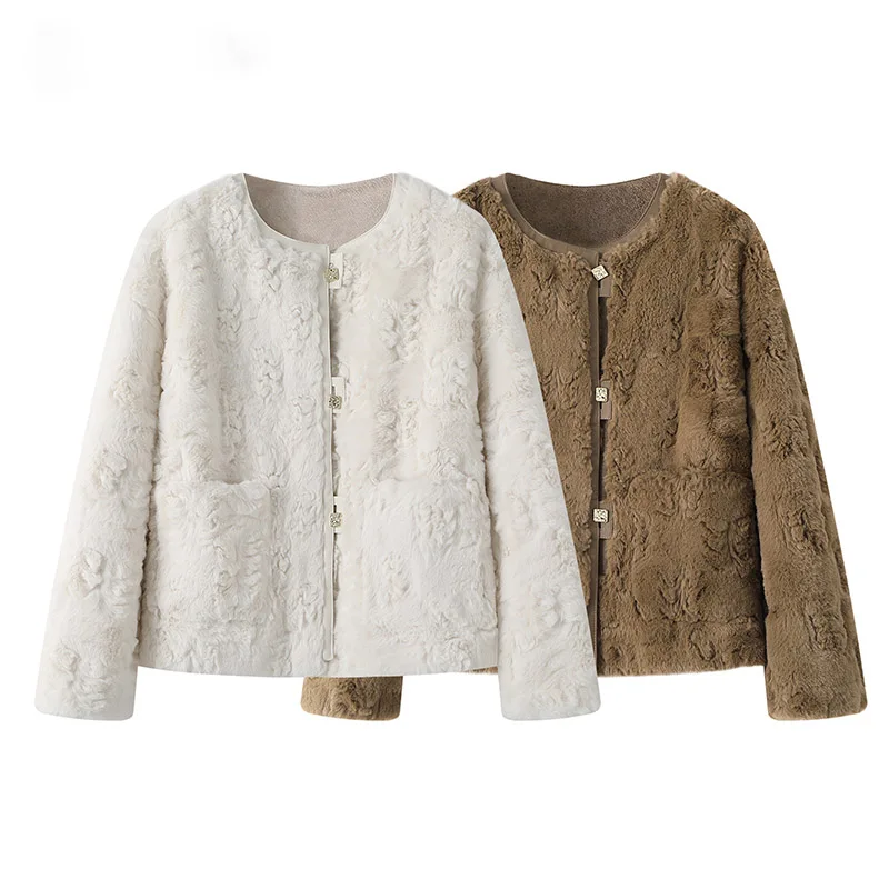 

Women's Clothing All-Matching Short Imitation Fur Winter New 24