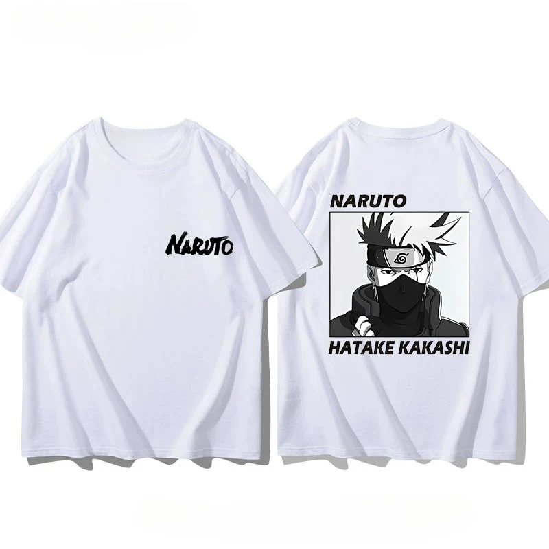 Premium Naruto Uzumaki Graphic Print Men's T-Shirt - 100% Cotton Luxury Designer Summer Tee