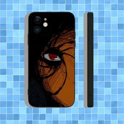 U - UchihaS Anime Obito Black Soft Silicone Phone Case - iPhone 16 SE4 (Z1)