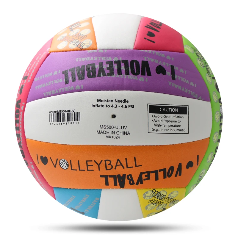 Newest Molten Volleyball Balls Standard Size 5 Soft Touch PU High Quality Indoor Outdoor Sports Training Match Colorful Voleibol