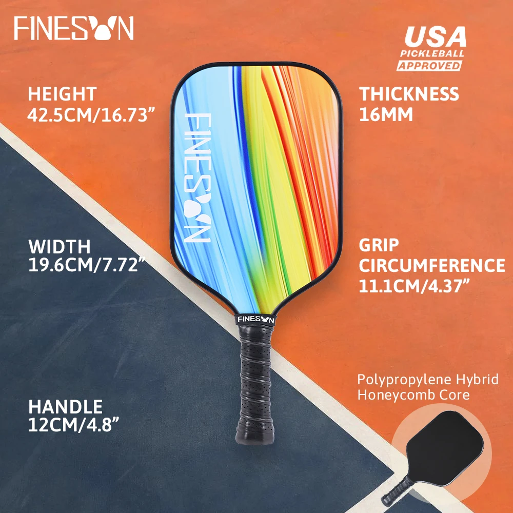 Finesun Pickleball Paddles Set 2