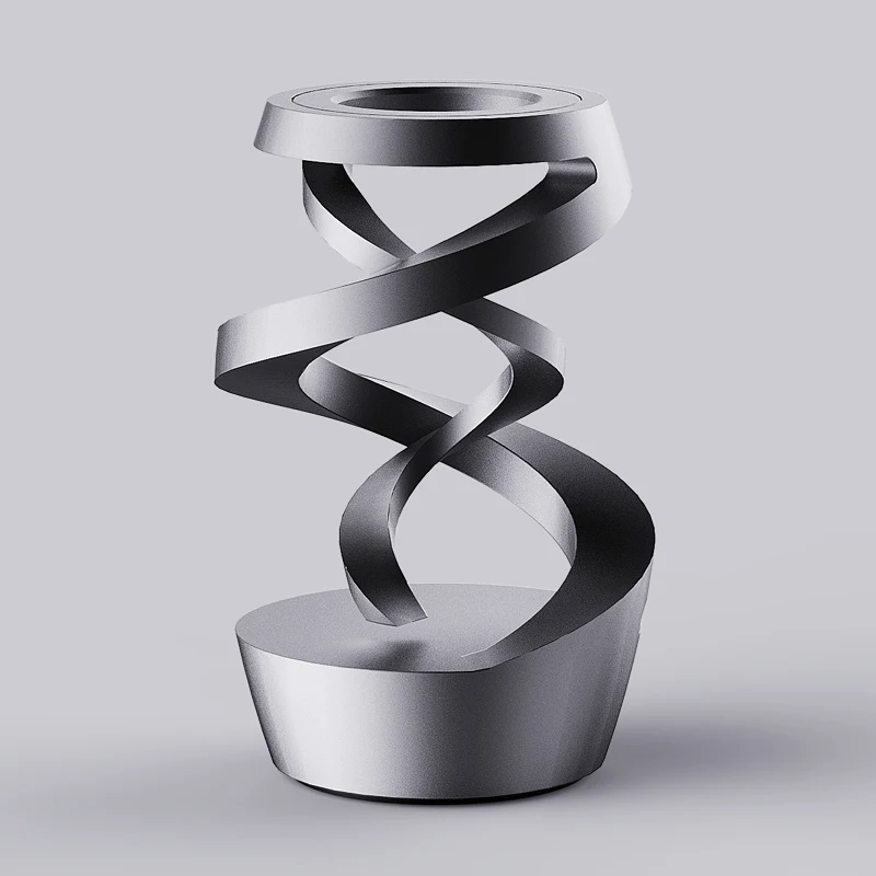 Metal anti-gravity levitating gyro decompression toy desktop levitating rotating pendulum decompression artifact fingertip gyro spinning top toy gyro toupie finger gyroscope toy battle top toy gyroscope toy