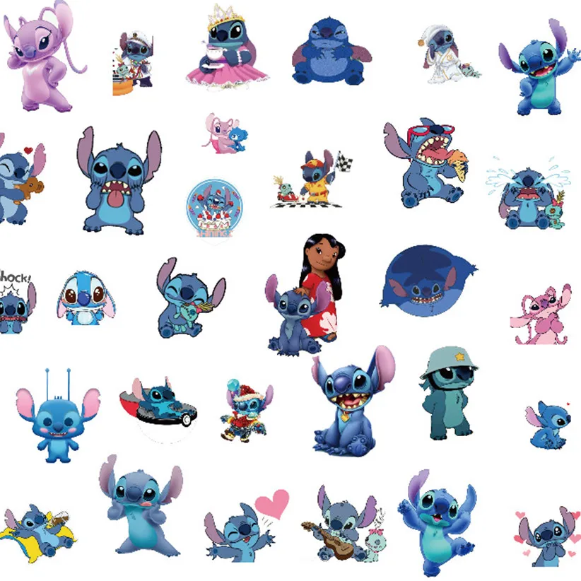 Lilo & Stitch ©Disney pencils and stickers set - Cartoons