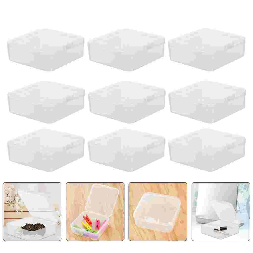 

Small Bead Containers with Lids, 20pcs Jewelry Storage Organizer Box Bead Storage Case for Small Items, Crafts,