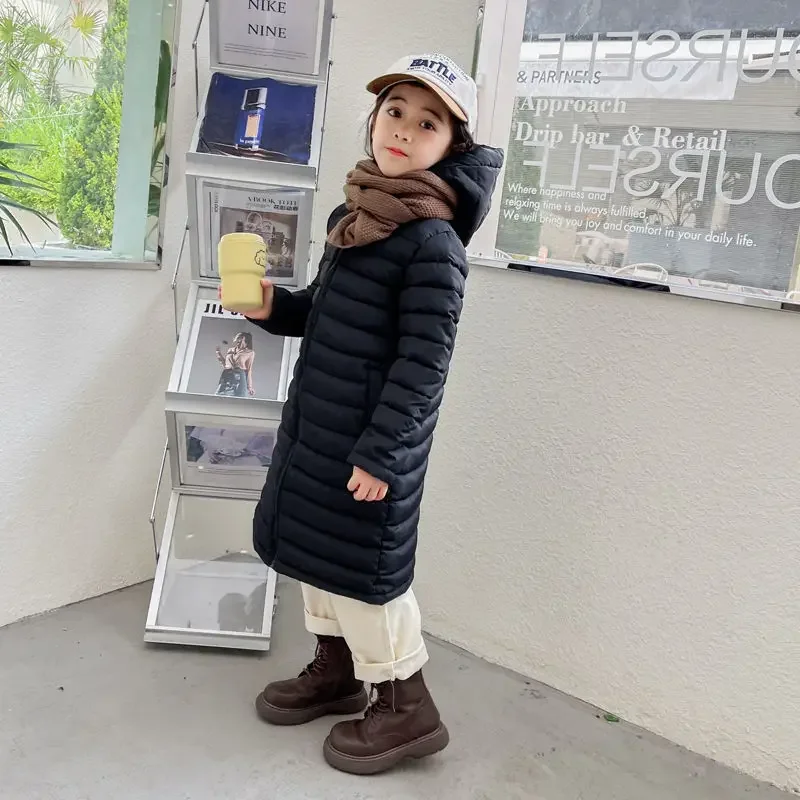 두껍고 따뜻한 겨울 소녀 재킷, 십대 소녀 겨울 따뜻한 파카 코트, 여아용 모피 후드 두꺼운 겉옷 의류 A65