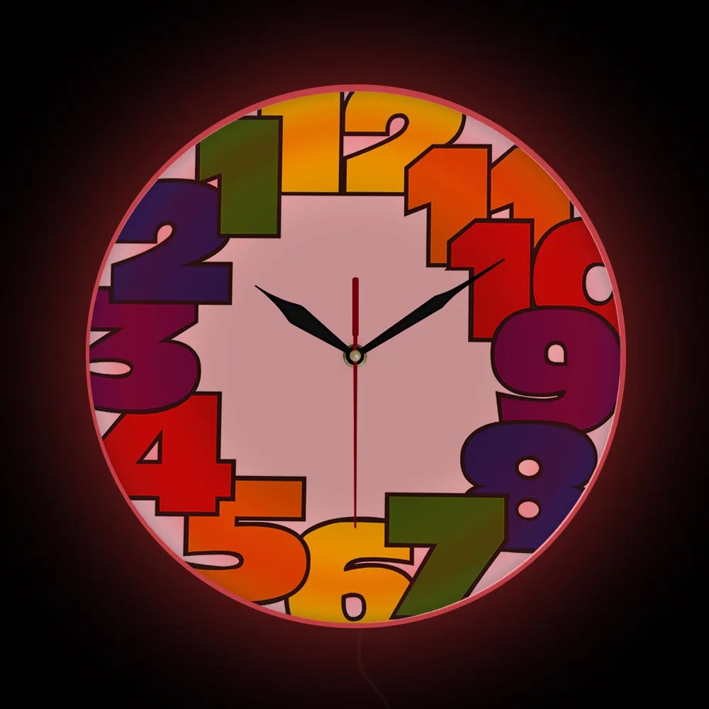 The Vinyl Clock CZ0599 Backwards Clock Backwards Clock