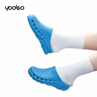 Hospital operating room medical staff slippers anti slip, anti needle puncture perforated shoes  Laboratory soft soled slippers 1