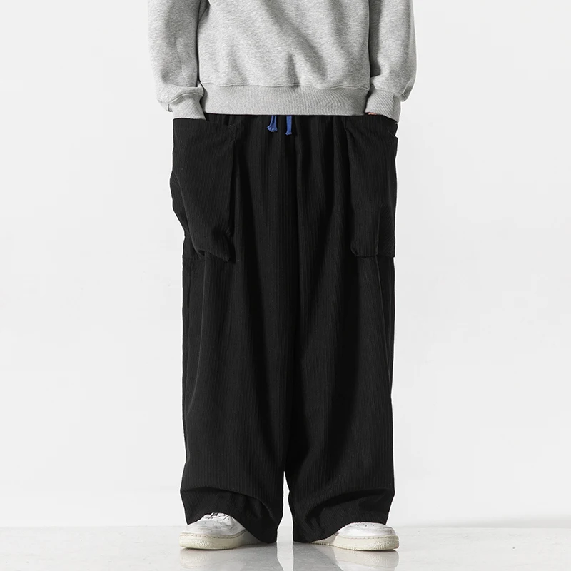 Men Casual Pants Streetwear Harem Pants Fashion Men Woman Long Trousers Loose Male Oversized Sweatpants Harajuku Plus Size 5XL images - 6