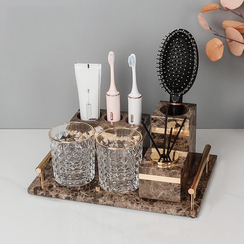 https://ae01.alicdn.com/kf/Scc59e129d3674cbba84ffaeb4b4b88a8p/Emperador-Dark-Natural-Marble-Set-for-Bathroom-Luxury-Stone-Toothbrush-Holder-Tooth-Mug-Soap-Dispenser-Bathroom.jpg