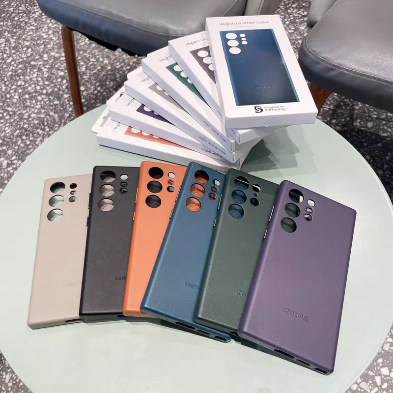 Elegant Luxury Leather Phone Case - Full Protective Back Cover Shell