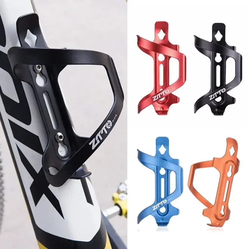 MTB Ultralight Aluminum Alloy Bicycle Water Bottle Holder Cage For Mountain Road Bike Cycling Bottle Holder Bicycle Accessories