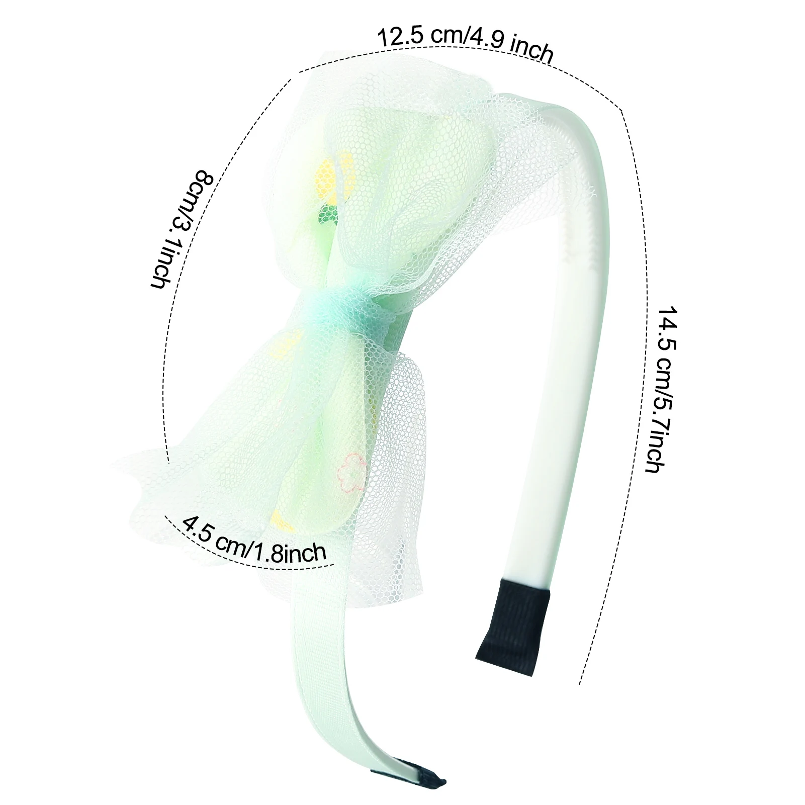 Рисунок 5 - 2022 милый бант сетка повязка карамельный