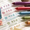 5Pcs Colored Pens, Retractable Gel Pens 0.5mm Colored Ink Quick-Dry Pens Fine Point Smooth Writing Pens for Journaling Note 5