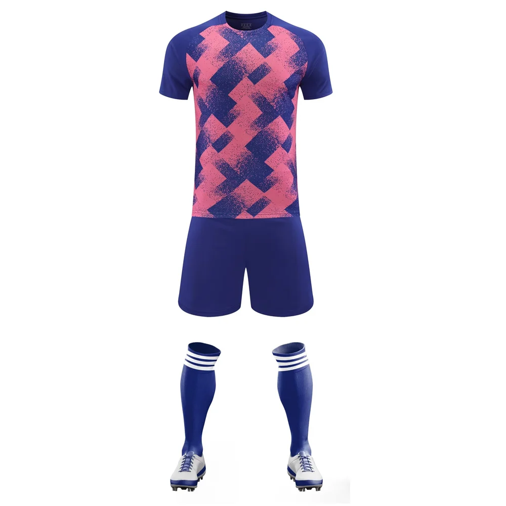 24/25 American children's clothing boy girl Fans shirt Training wear games Football Jersey sport Men Kids Kit Tops and shorts c