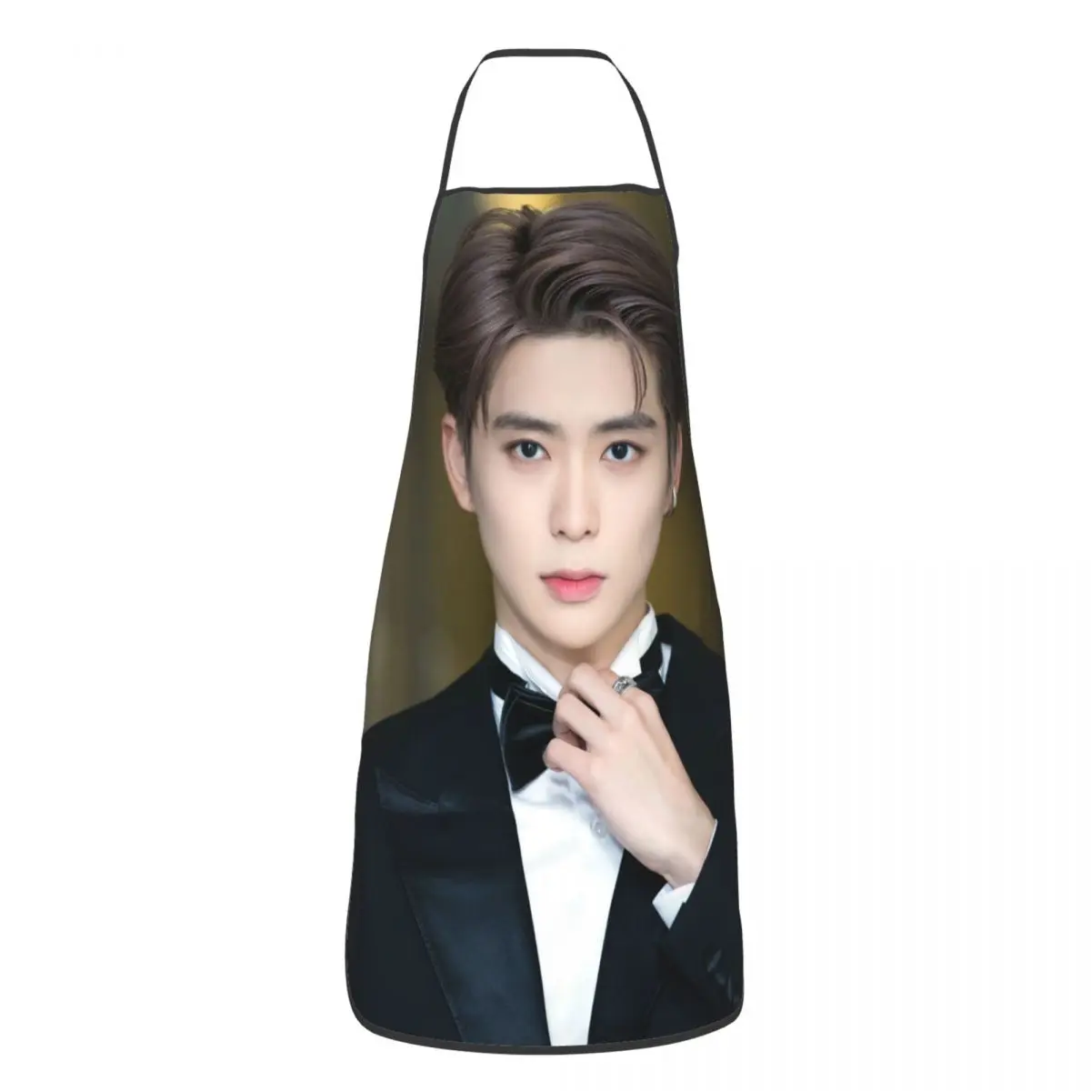 

Custom Bib JaeHyun Aprons for Men Women Unisex Adult Chef Kitchen Cooking Tablier Cuisine Gardening