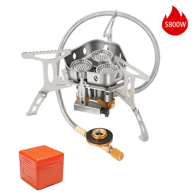  slider image of Camping WindProof Gas Stove