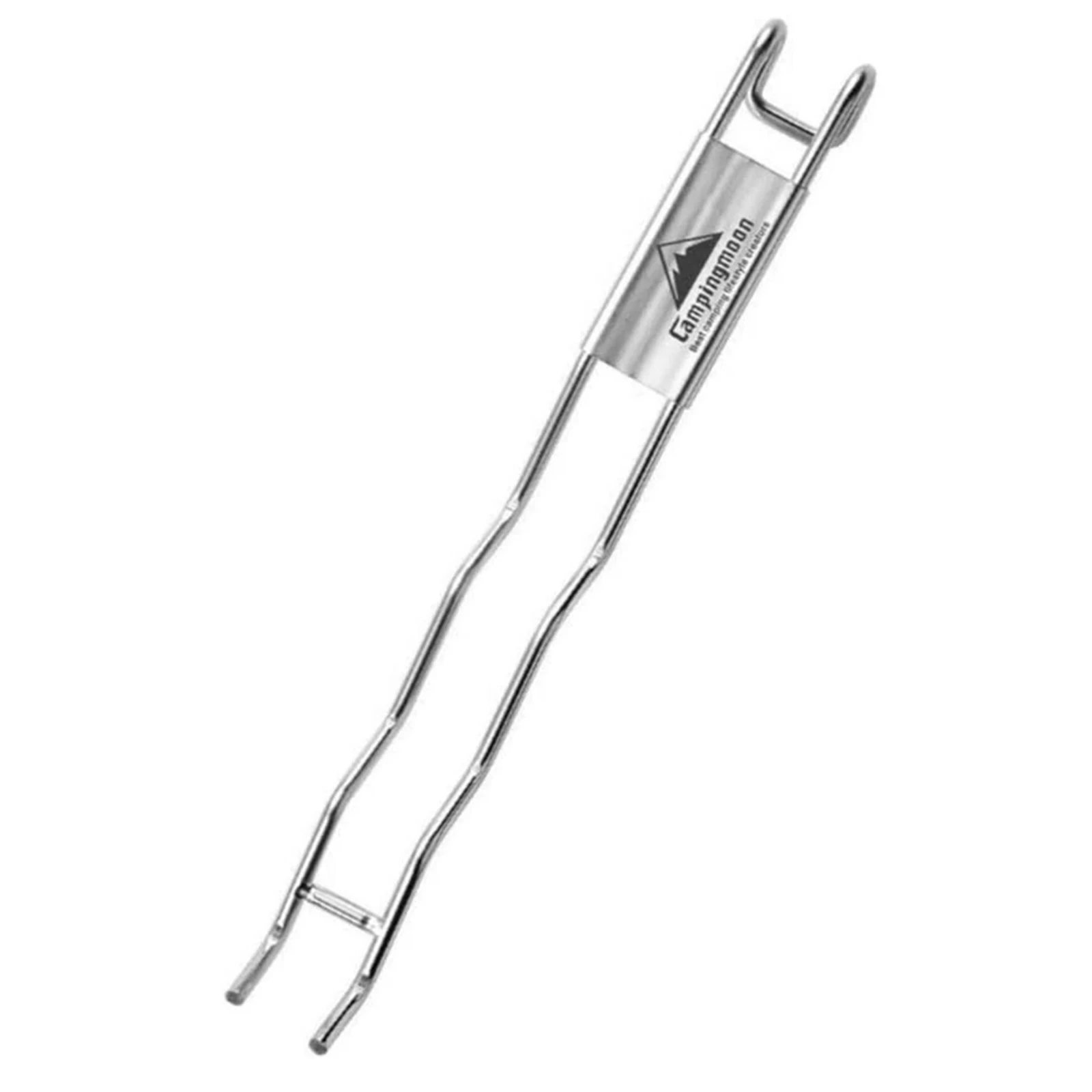 Lève-grille De Barbecue En Acier Inoxydable - Long Manche Anti-brûlure, Pour Cuisson Extérieure Et Camping