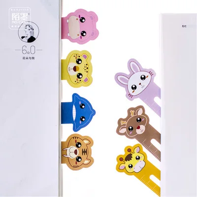 30 Sheets Kawaii Animal Farm Paper  Bookmark Reading Book Mark Cute Book Page Marker Stationery Supplies Gift